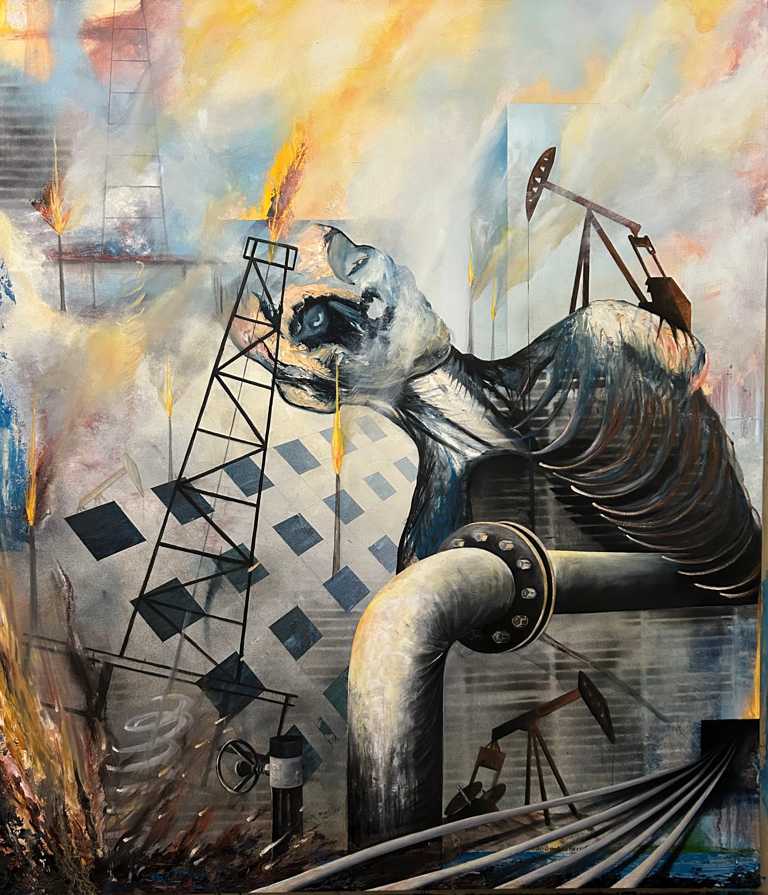 Got Fracked — The earth has a soul and indiscriminate perforation will have its consequences by Ricardo Santos Hernández
